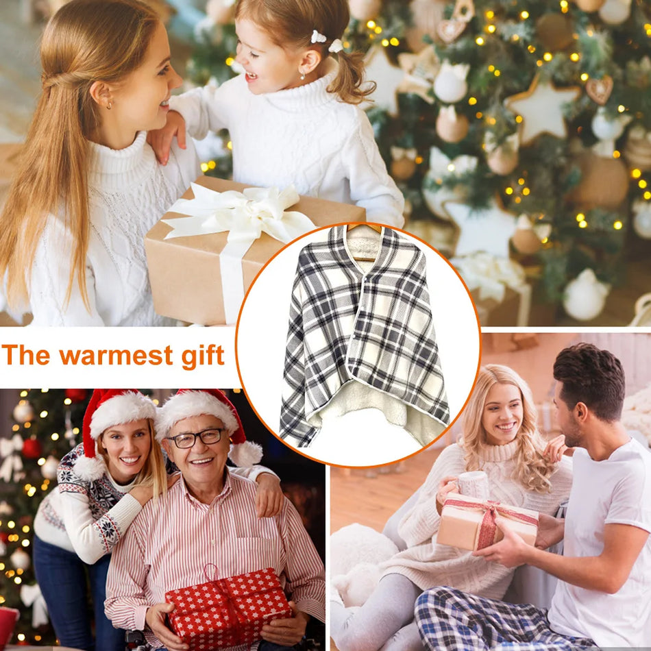 USB Electric Blanket Wearable &ndash; Three Heat Settings