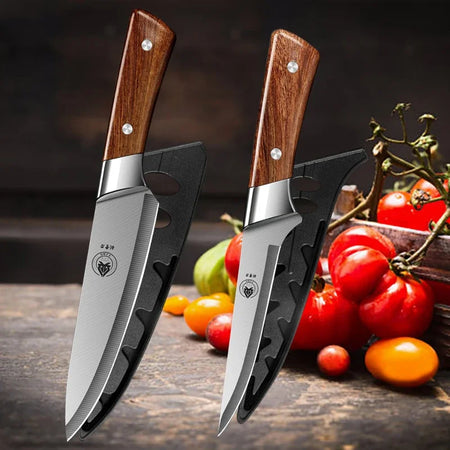 Professional Japanese Multifunction Kitchen Knife Set Knife AB