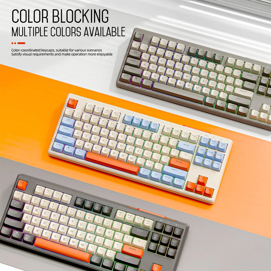 M87 Wireless Keyboard Gaming - Dual Mode Bluetooth RGB