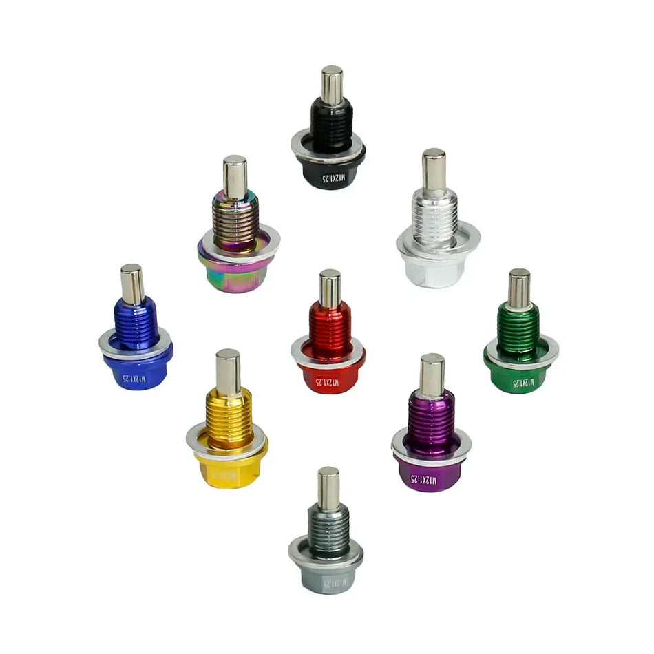 Õli äravoolu pistik magnetiline alumiinium M12x1.25mm Infiniti Lexus Nissan Scion Toyota