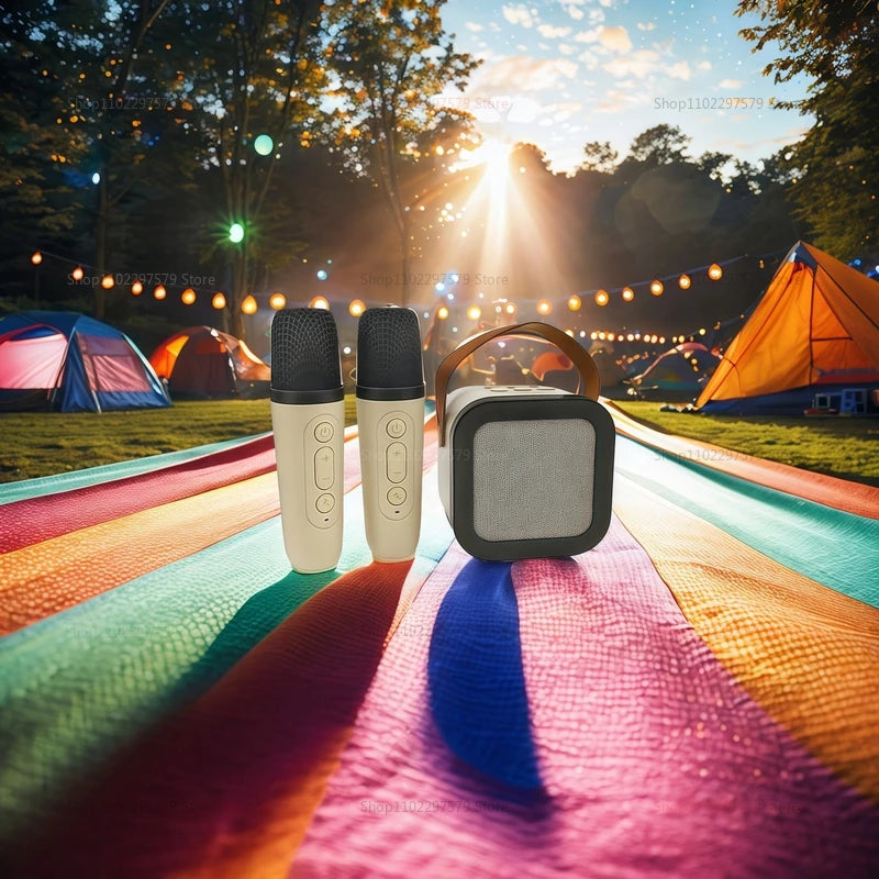 K12 Karaoke Microphone Set &ndash; Bluetooth 5.3 Wireless PA