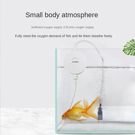 Small Mini Silent Oxygen Pump &ndash; Ultra Quiet Aquarium