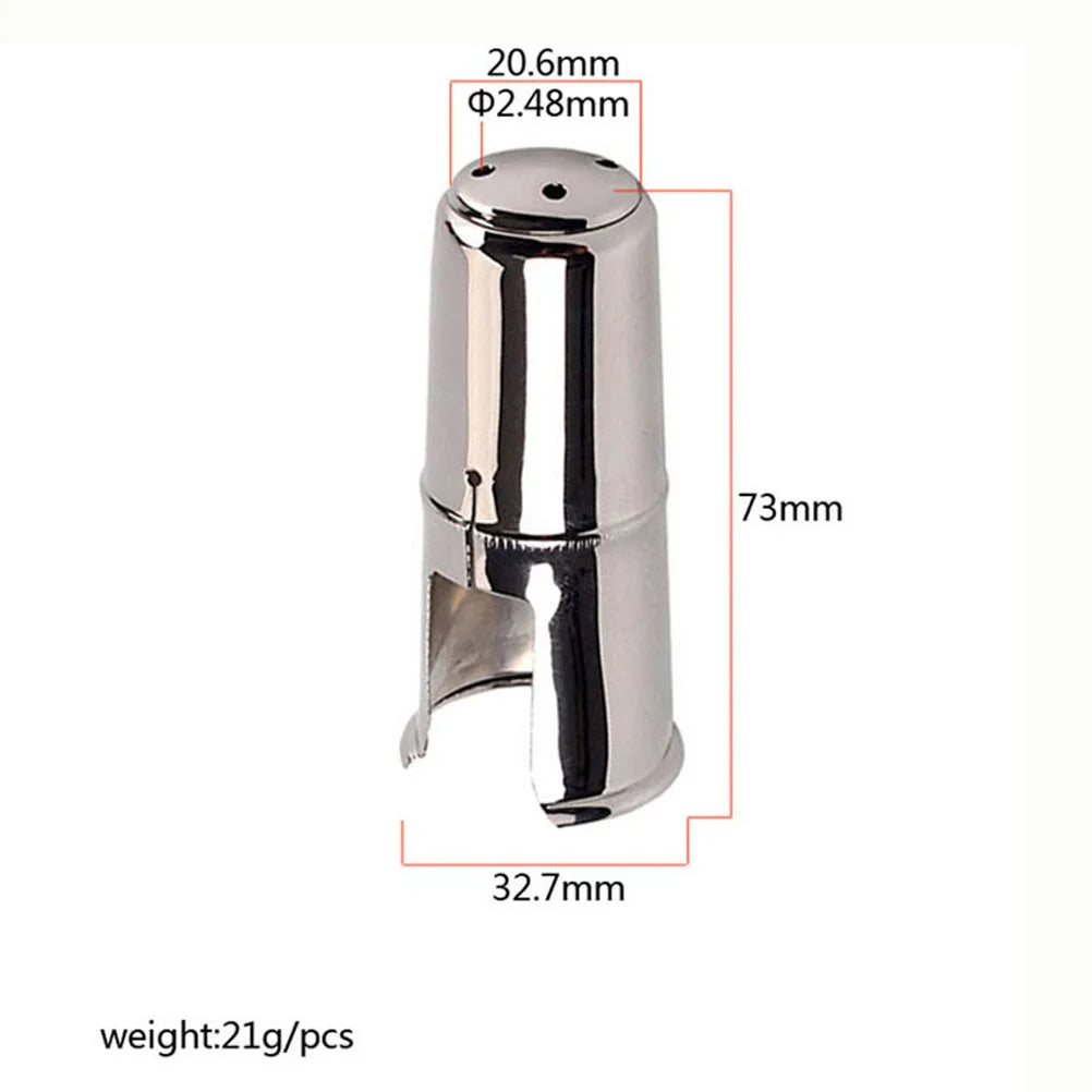 Nickel Plated Mouthpiece Cover &ndash; Durable Metal Cap
