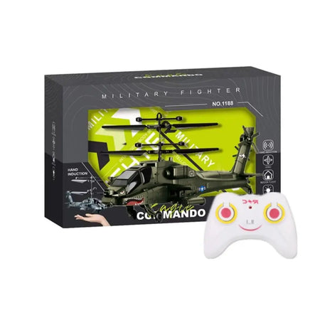 Hobbies Rechargeable Mini Drone &ndash; Easy Remote Control Flying Fun army green