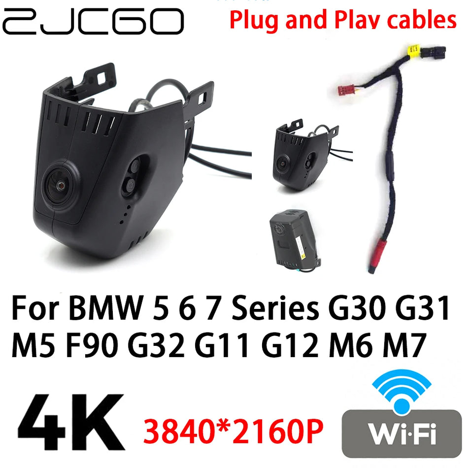 Câmara de Vigilância para BMW G30 G31 Série 5 4K Gravação Frontal Plug and Play Gravador de Vídeo com Instalação Fácil