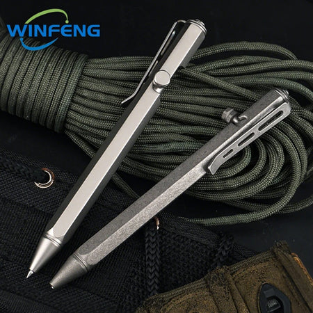 Multi-Functional Titanium Alloy Tactical Pen &ndash; Self Defense