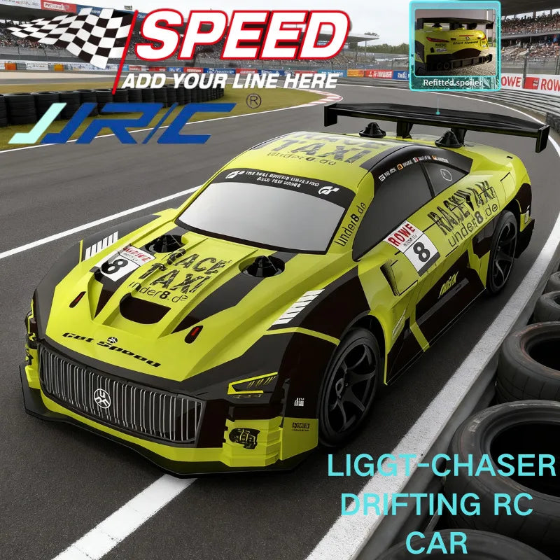 Mercedes Benz AMG 4WD RC Drift Car with Remote Control, 1 to 24 Scale Toy Gift for Kids