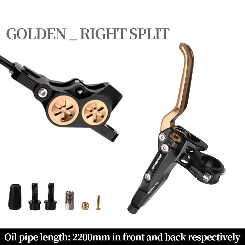 TB730 &ndash; 2200mm Split-Type Hydraulic Disc Brake System gold split-type R