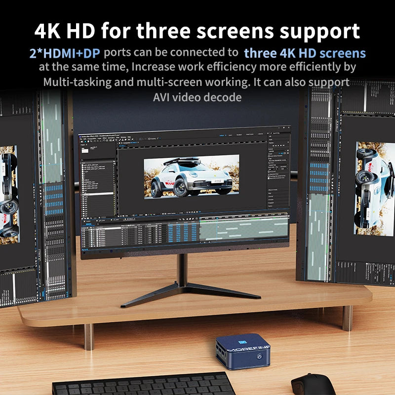 MOREFINE M8S Twin Lake Mini PC &ndash; Ultra Portable Gaming