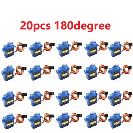 SG90 Servo Motor Micro 9g &ndash; Exceptional Precision for RC Projects 20Pcs 180 Degree