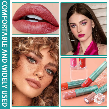 Dual Head Long-Wear Matte Lipstick + Liquid Gloss