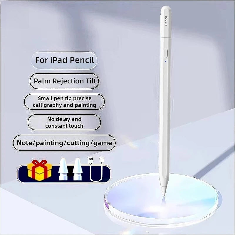 iPad Pencil 2025 M4 Stylus - Palm Rejection And Tilt white top selling
