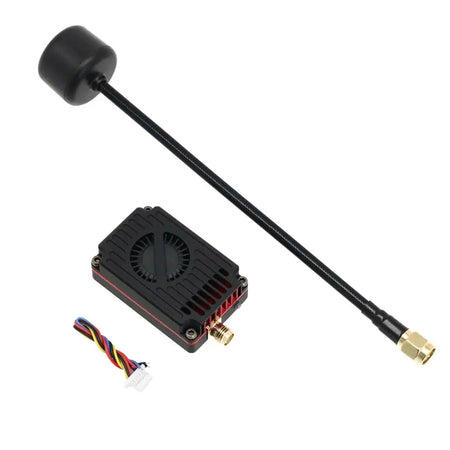 RUSHFPV OverShoot 3.3G 4W VTX Supports IRC Tramp Protocol 7-30V Video Transmitter 3.3GHz Glasses VRX Module FPV Long Range Drone by InterCyprus Trading Ltd