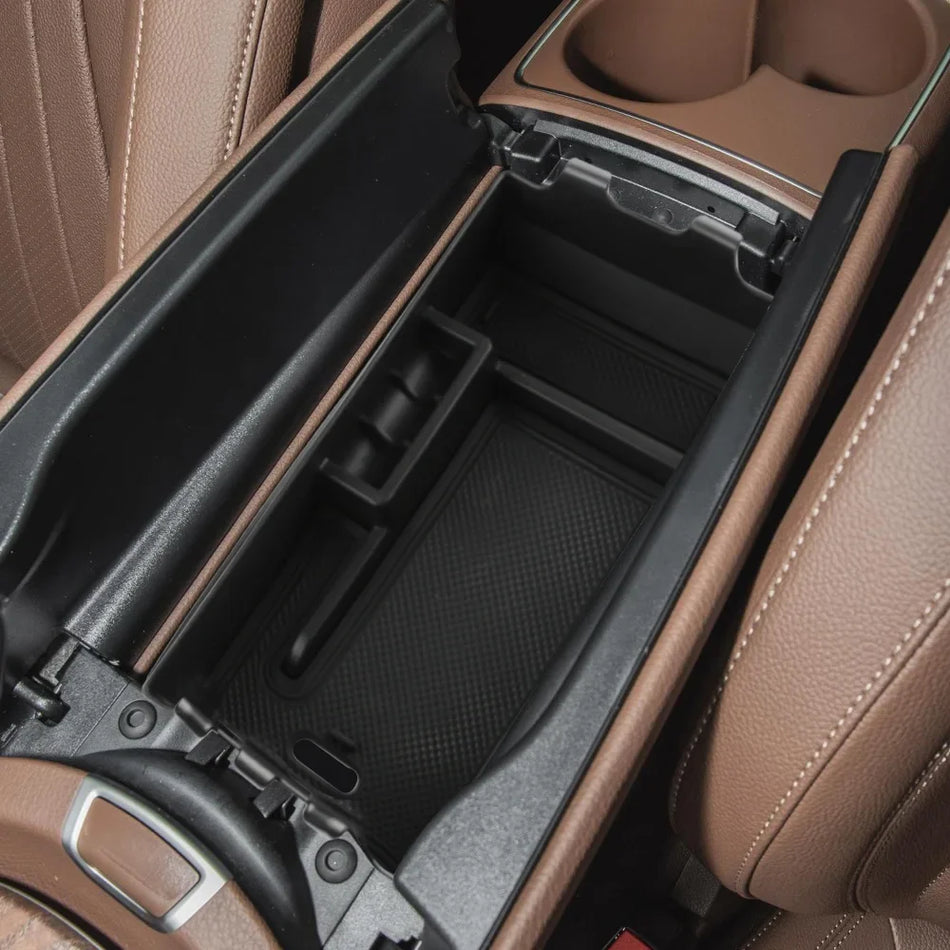 Armrest Box with Storage Organizer for Mercedes-Benz E-Class E203 W213 ABS Plastic