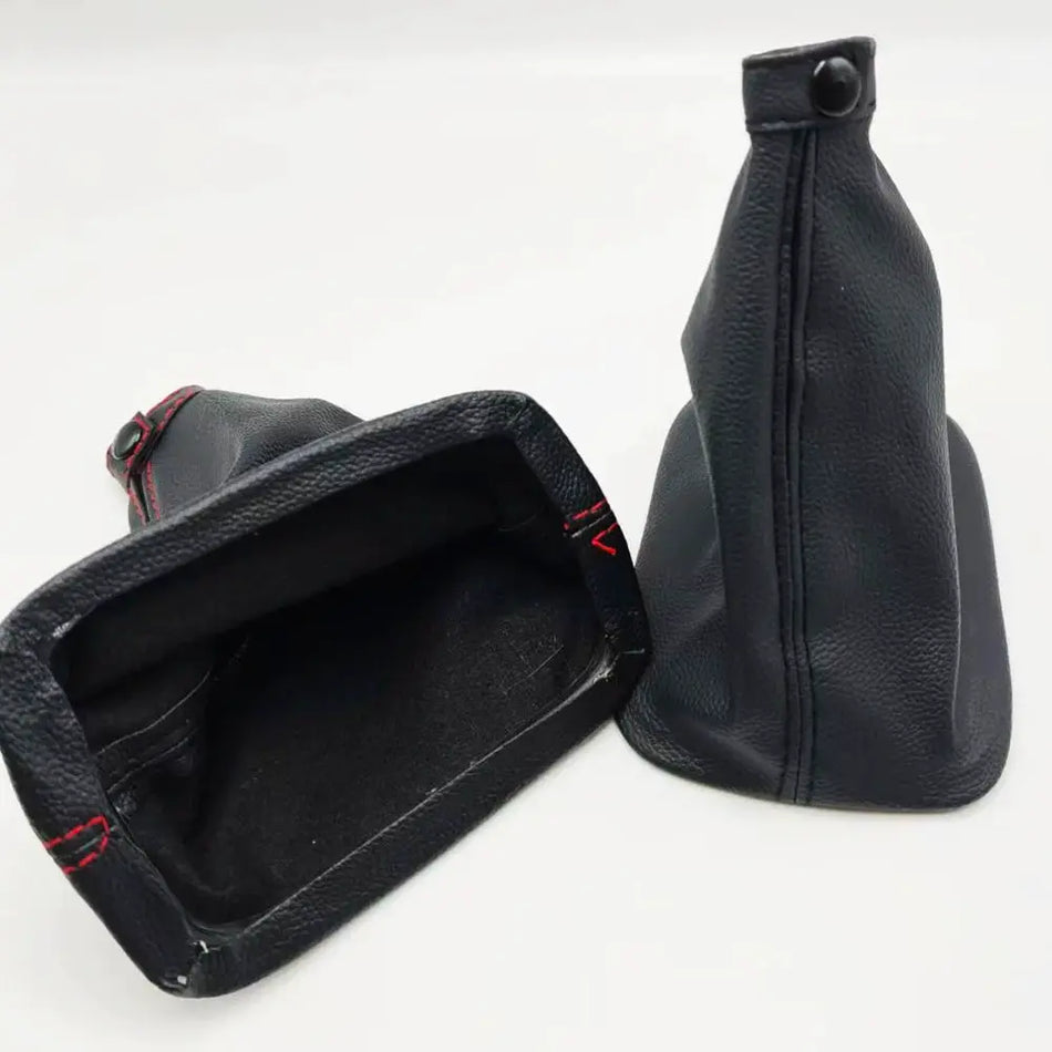 Gear Shift Boot PU Leather With Black Or Red Line For Changan CS35 by InterCyprus Trading Ltd