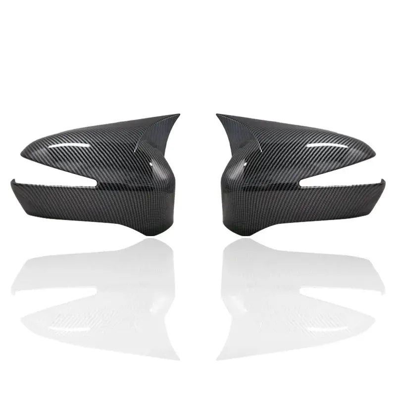 For Honda Civic FD6 2006-2012 Mirror Cover Accessory Carbon fiber glossy black Case CAR Shield by InterCyprus Trading Ltd
