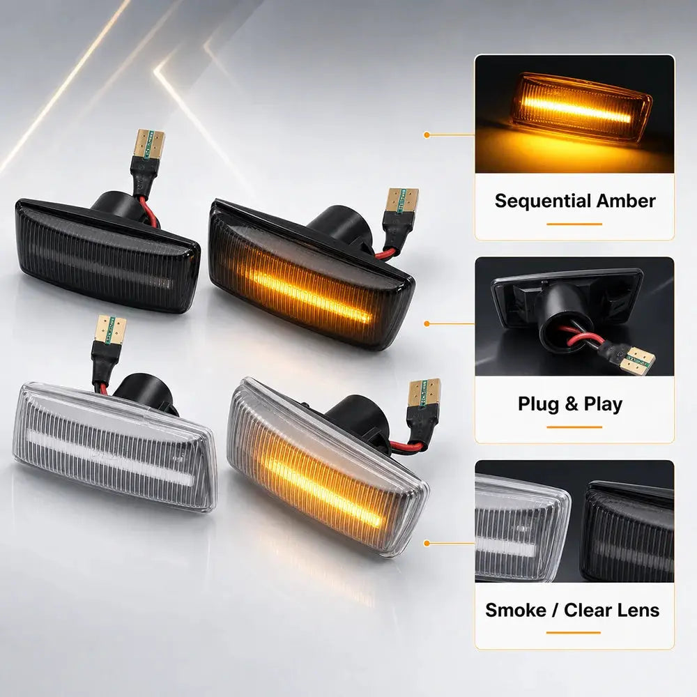 Side Marker Turn Signal Light for Opel Astra H Corsa D Insignia Zafira B by InterCyprus Trading Ltd