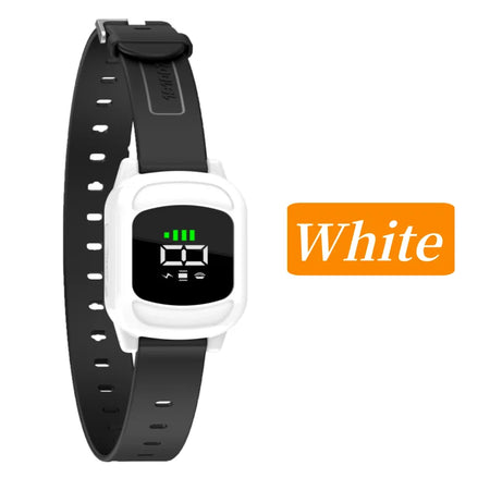 Automatic Anti Barking Dog Collar &ndash; IP67 Waterproof Durable 016-GJ-White