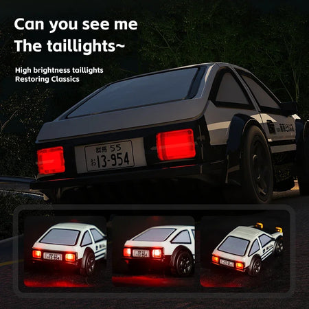 RC Drift Car 1/64 AE86 Mini Desktop &ndash; 2.4G 4WD Drifting