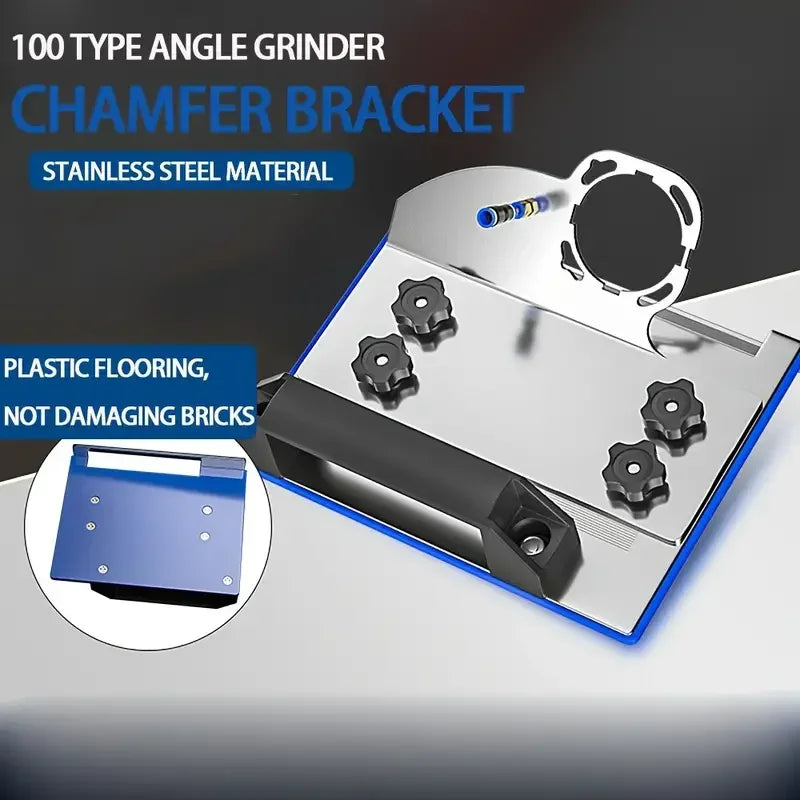 Stainless Chamfer Tool For Grinders &ndash; Durable Edge Smoother