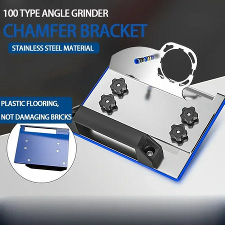 Stainless Chamfer Tool For Grinders &ndash; Durable Edge Smoother