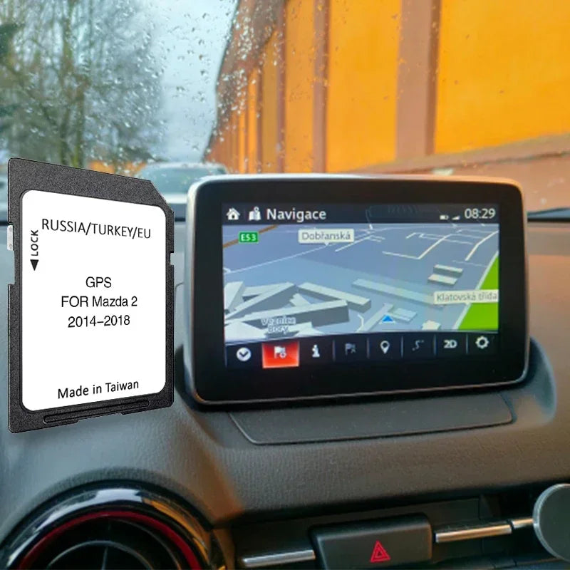 Mazda CX-9 2015-2021 16GB Map Card &ndash; Greece Sweden Maps