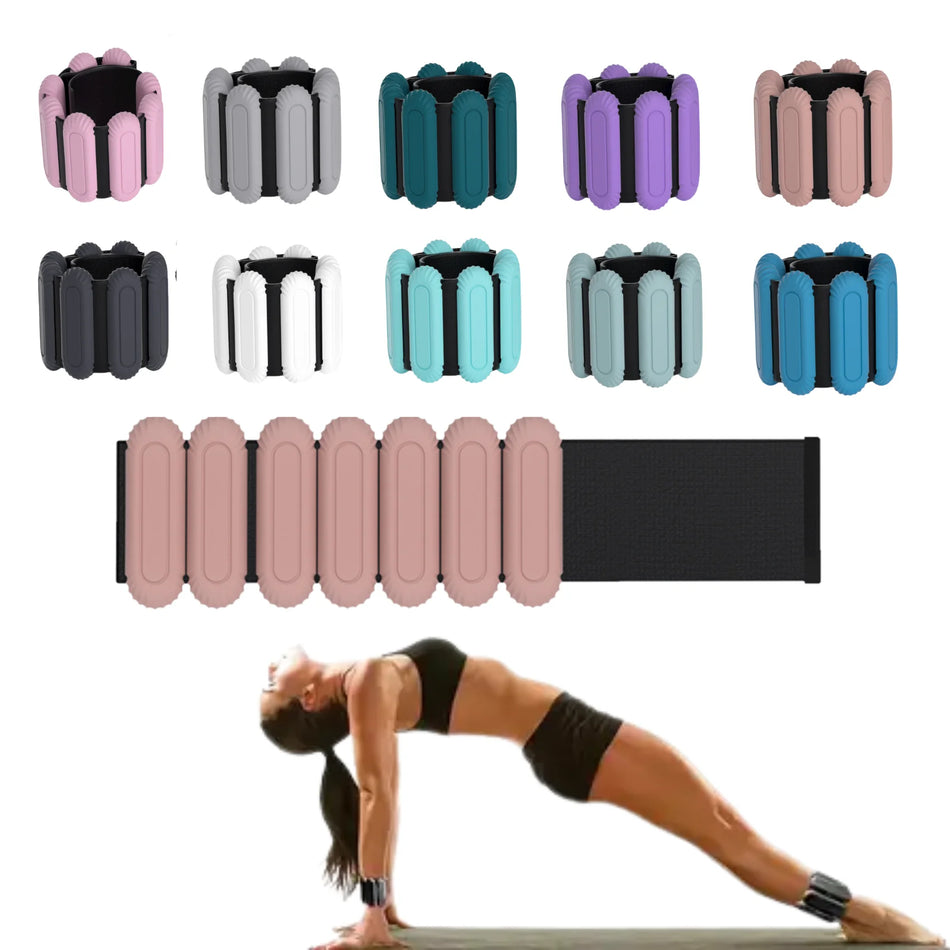 Adjustable Wrist Weights for Versatile Exercise and Travel