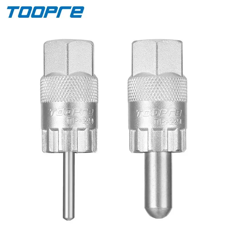 TOOPRE New Mountain Bike Card Flywheel Disassembly Tool Road Bike Guide Pin Type Card Fly Disassembly Sleeve Fixing Rod by InterCyprus Trading Ltd