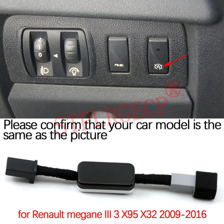 Automatic Stop Start Engine System Off Cable Plug and Play Eliminator for Renault Megane III 3 X95 X32 2009-2016 by InterCyprus Trading Ltd