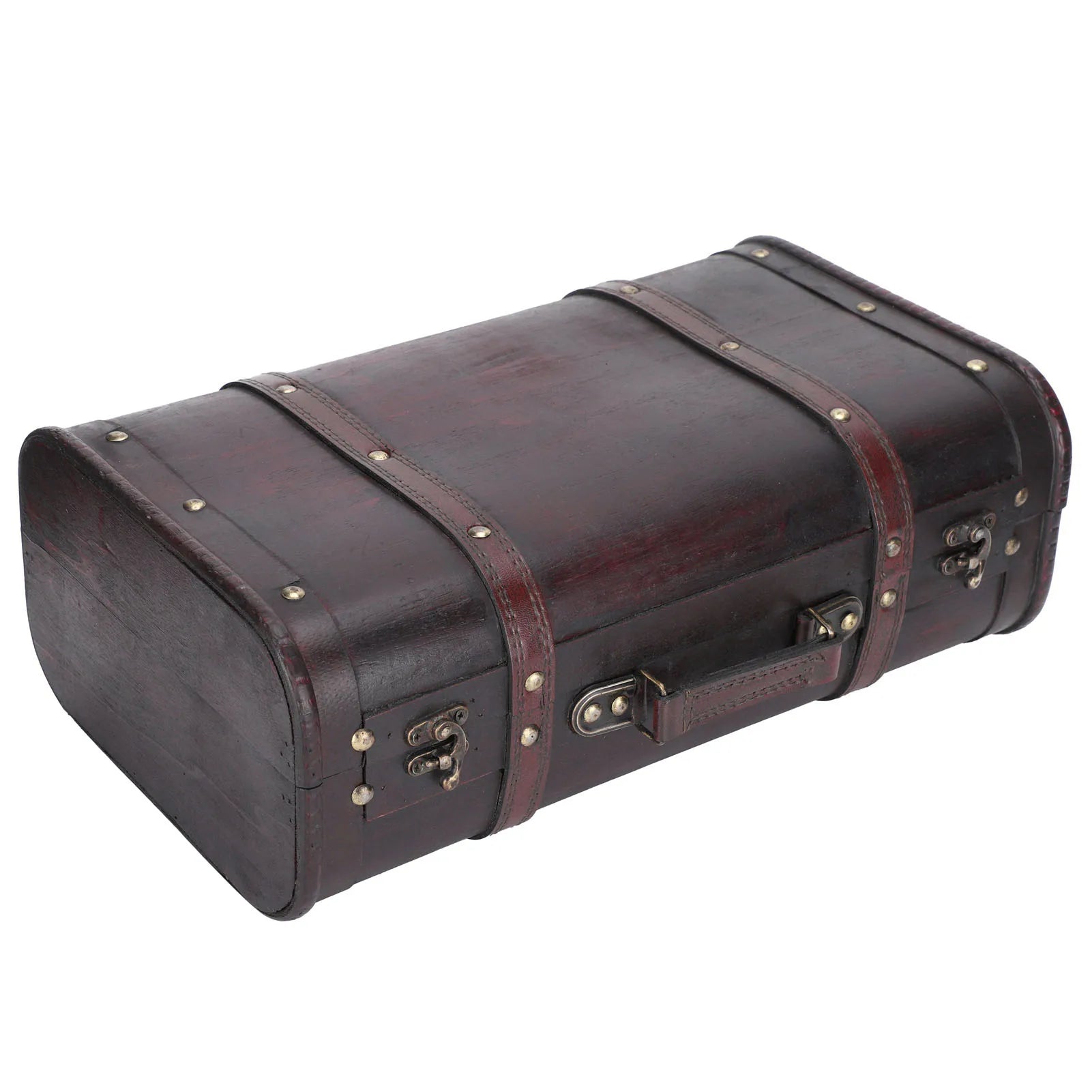 Wooden Vintage Luggage Trunks &ndash; Double Layer Design Default Title