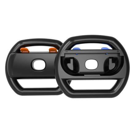 Steering Wheels for Nintendo Switch 2 &ndash; Anti-Slip Grip Racing Wheels for Mario Kart 2pcs black
