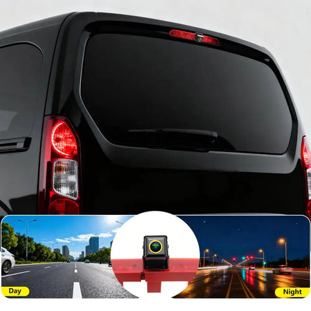1080P AHD CVBS Car Reverse Backup Camera For Citroen Dispatch Jumpy Peugeot Expert Traveller Van Third Brake Light Fisheye Water by InterCyprus Trading Ltd