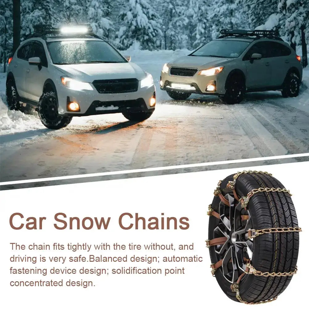 AIVC Anti-Skid Snow Chains &ndash; Universal Traction For Winter