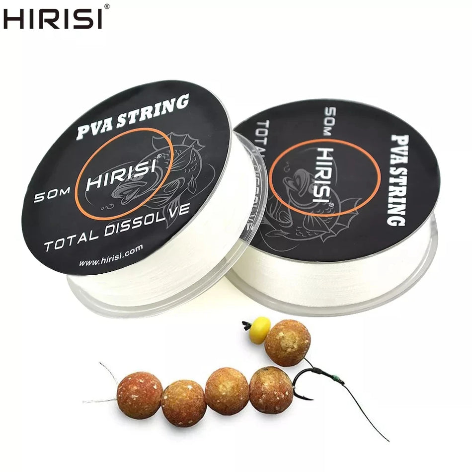Carrete de Hilo PVA de 100M para Pesca de Carpas Kit de Cebo Boilie