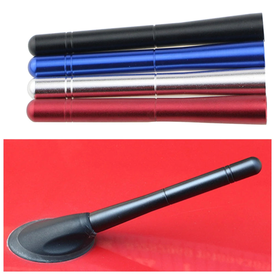 120mm Černá Krátká Stubby Anténa pro Auto pro AM-FM Rádio Šroubovací Stožár