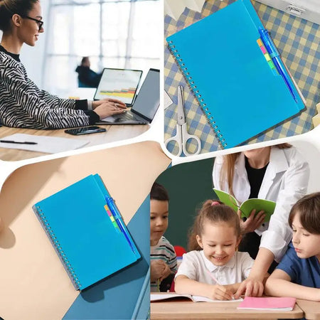 Erasable Eco-Friendly Smart Notebook - Reusable, Waterproof, Digitally Connected