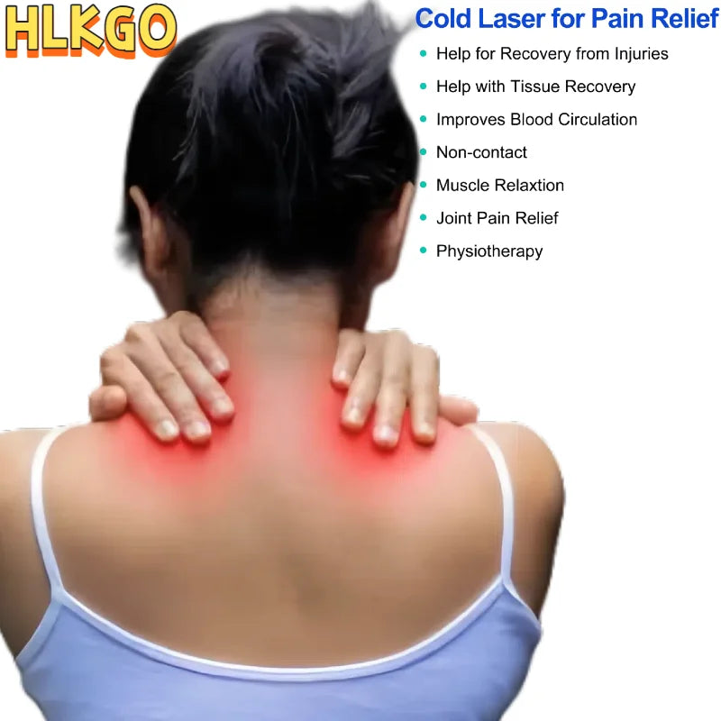 Knä- och frusen axel 808nm laserterapienhet LLLT