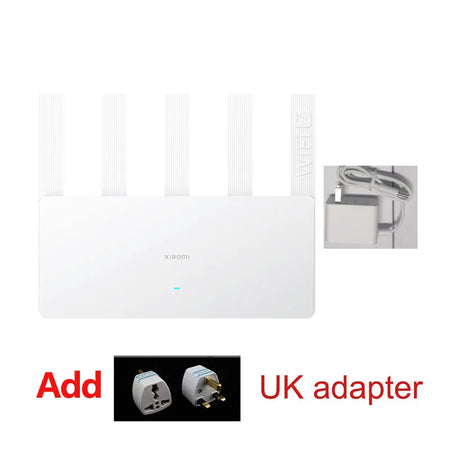 Xiaomi Router BE5000 &ndash; Ultra Fast 2.5G WiFi 7 Mesh Network Add UK adapter