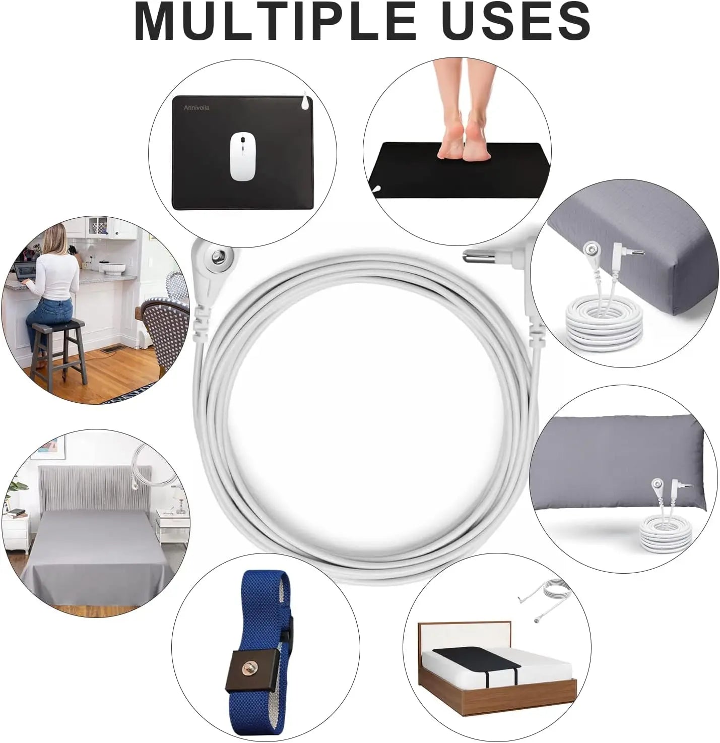 Universal Grounding Wire 16.4 Ft Replacement &ndash; Relief