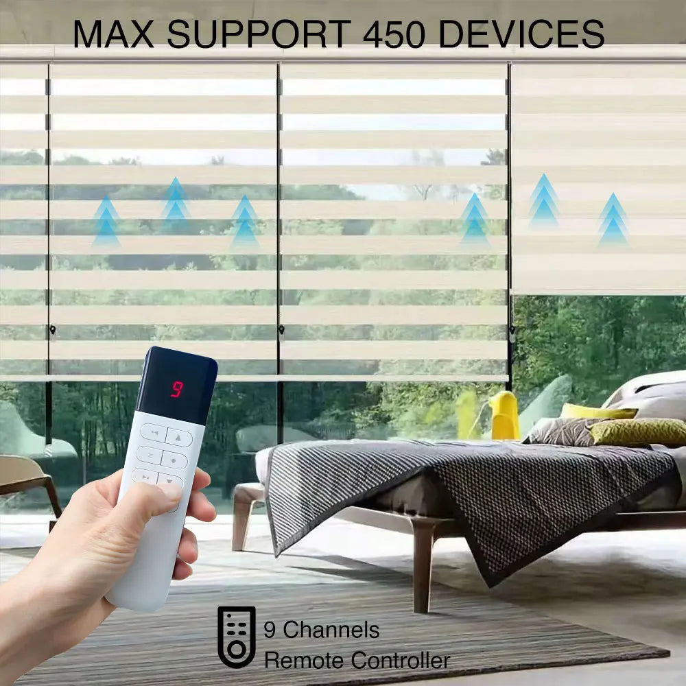 LifeLibero Smart Battery Roller Blinds Motor with WiFi &amp; ZigBee Control