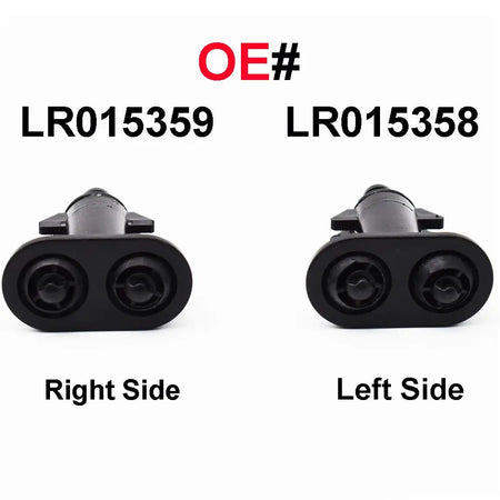 2Pcs Front Left Right Headlight Washer Jet Nozzle Set For Land Rover Range Rover Sport L320 2010 - 2013 OE# LR015359 LR015358 by InterCyprus Trading Ltd