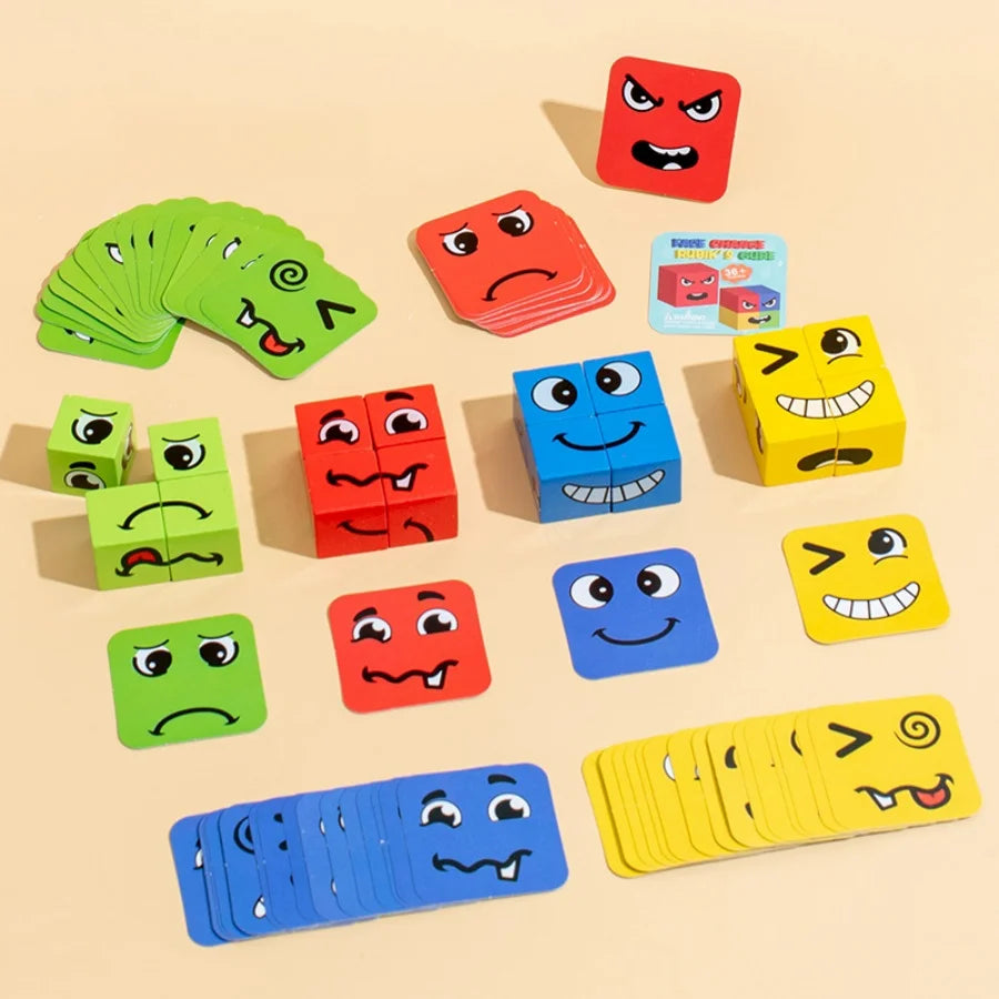 Kids Emotions Expression Game - Montessori Learning Fun