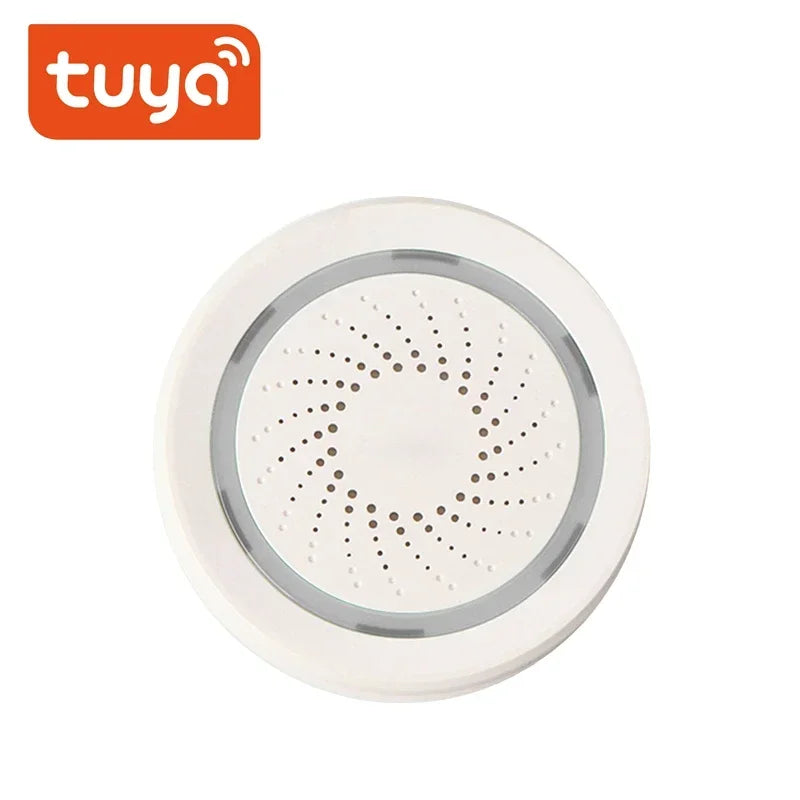 Tuya Smart Alarm Siren Sensor WKD-ALM01 &ndash; 100dB Ultra Loud Without battery