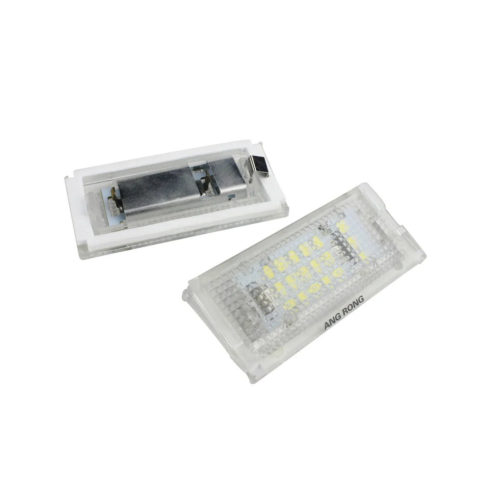 BMW E46 316i 318i 320d 320i 323i için 6000K Beyaz LED Plaka Işıkları