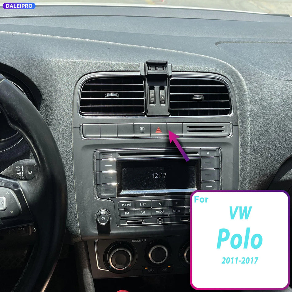 Vehicle Specific Phone Holder Base For Volkswagen Polo 2011-2017
