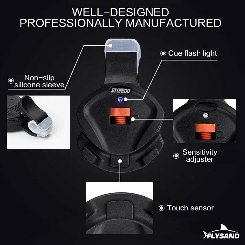 Elektronik Isırma Alarmı Yüksek Hassasiyet Sensörü Balıkçılar İçin
