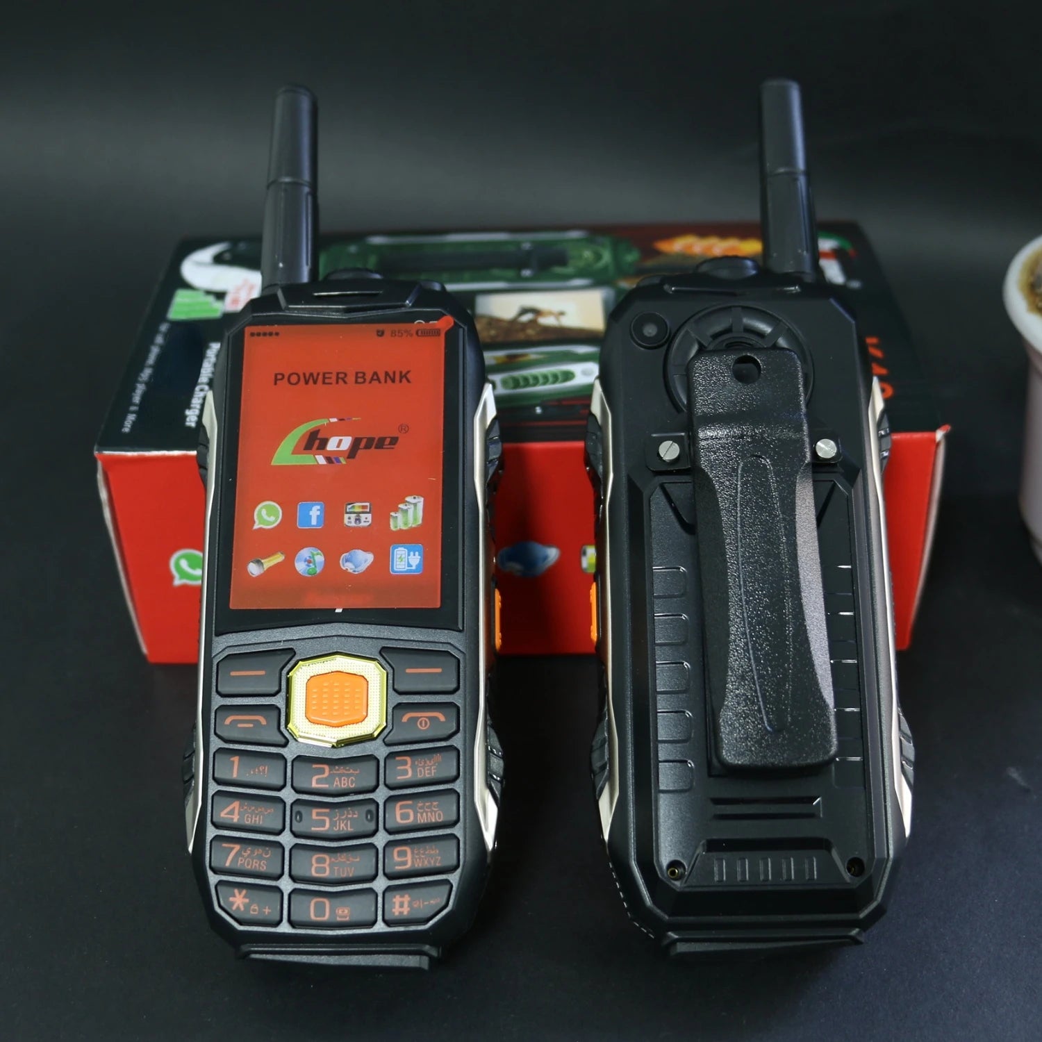 Rugged Feature Phone 4 SIM &ndash; Ultra Long Battery Life