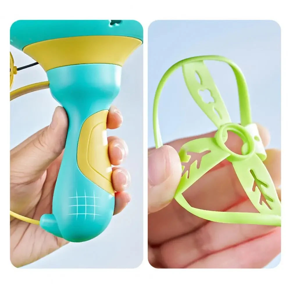 Saucer Flying Disc Launcher &ndash; Fun Outdoor Sports Game for Kids