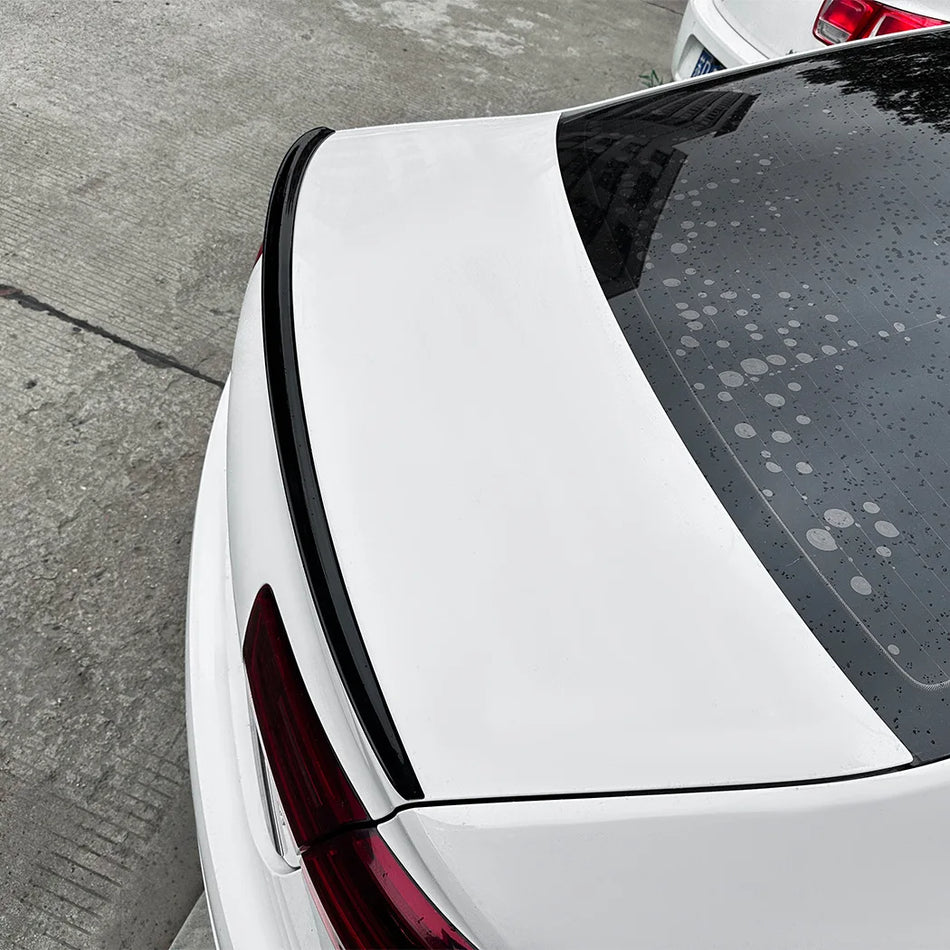 Galinis spoileris Audi A6 S6 C7 2012-2018 ABS S5 stiliaus automobilio bagažinės sparnas Patvari ABS plastikas