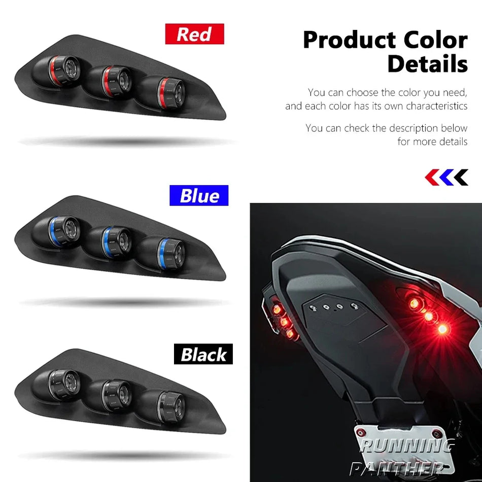 Multikoloru LED pagrieziena signāla indikators BMW S1000RR